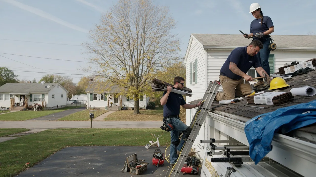 Local Roofing Contractors in Chicago Ridge, IL near me